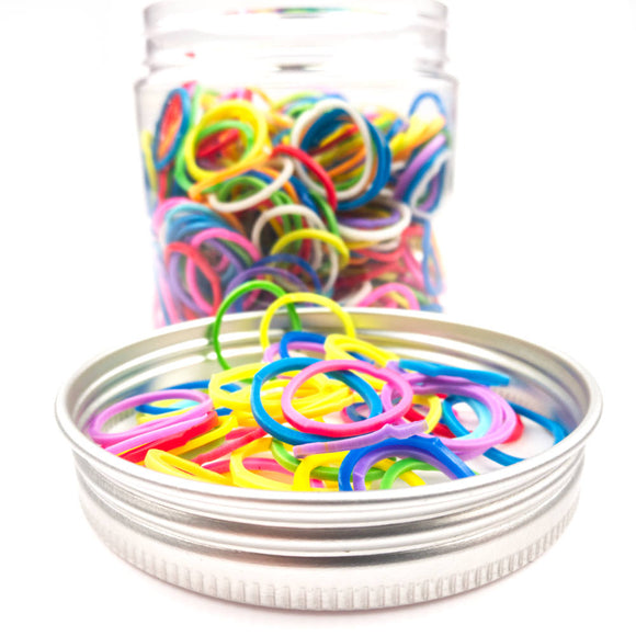 Shernbao Colorful Latex Grooming Bands – Durable, Flexible Pack of 500