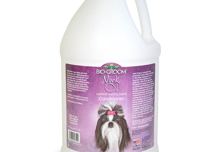 Bio-Groom Mink Oil Spray – Nourishing Coat Shine Formula, 3.8L Large Bottle