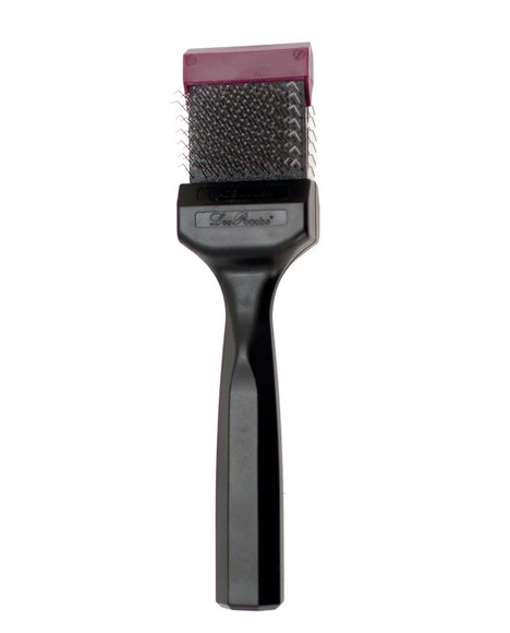 Les Poochs Purple Hard Pro Brush 4.5cm – Original Flexible Head, Hard Bristles