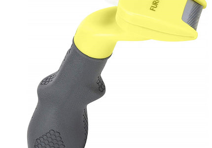 FURminator Deshedding Tool XS – Stainless Steel Edge, Ergonomic Handle, Short Hair Design