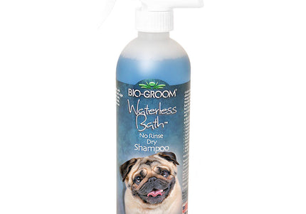 Bio-Groom Waterless Bath Dry Shampoo Spray – Tear-Free, No-Rinse Formula, 473ml