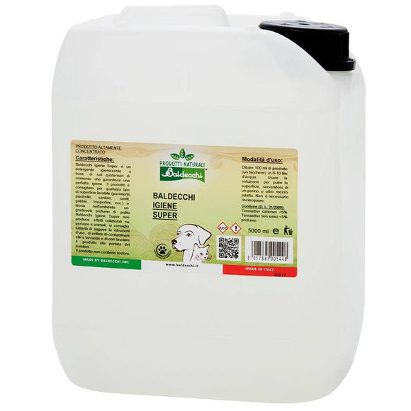 Baldecchi Hygiene Super Liquid Cleaner 5L – Powerful Surface Cleaning Solution, Large Capacity