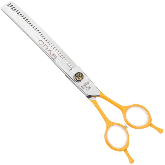 Geib Crab Curved Chunker Scissors – 7.5 Inch, 35-Tooth Single-Sided Thinning Tool
