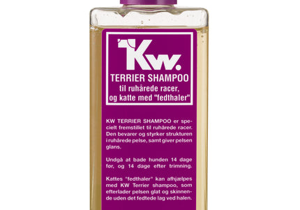 KW Terrier Shampoo – Deep-Cleansing Formula for Rough-Haired Pets with Oily Coats, 200ml