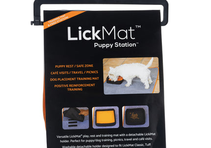 LickiMat Puppy Station Training Mat – Large 72x100cm with Soft Fabric Frame, Durable Design