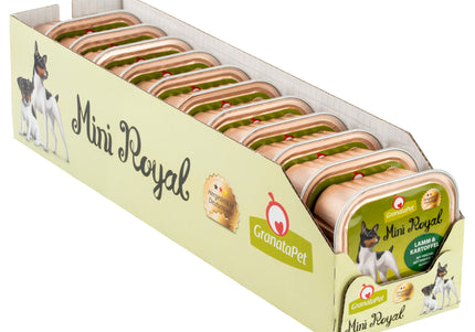 GranataPet Mini Royal Lamb and Potato Wet Food – Grain-Free, Small Breed Recipe, 150g
