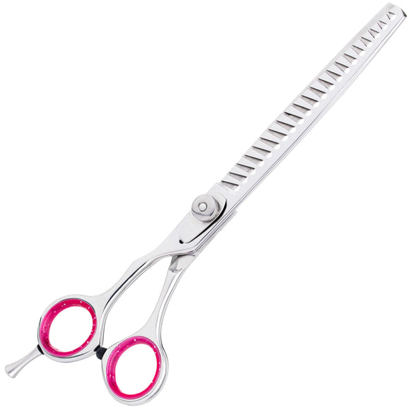 Geib Entree Lefty Chunker – Japanese Stainless Steel 8.5" Thinning Shears, 26 Teeth, Left-Handed