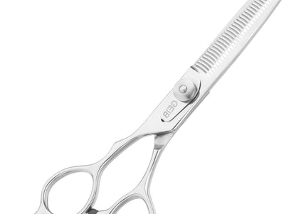Geib Entree Lefty Thinner 6.5" – Japanese Steel, 40-Tooth Left-Handed Thinning Shears