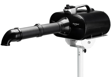 Shernbao Typhoon Black Stand Dryer 3000W – Dual Motor, High-Velocity Adjustable Airflow