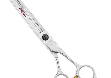 Geib Superstar Straight Blender 6.5" – Japanese Steel, 42-Tooth Single-Sided Thinning Shears