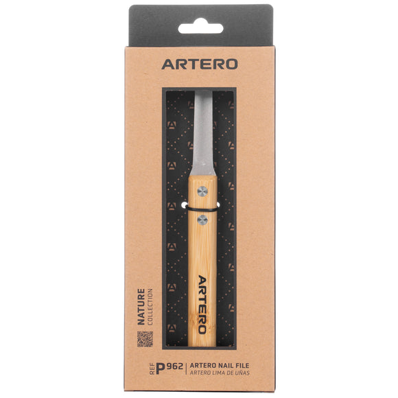 Artero Nature Double-Sided Nail File – Bamboo Handle, Gentle Filing for Small Animals