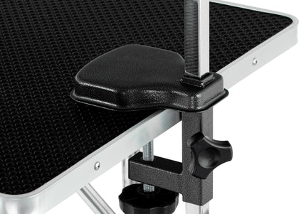 Blovi Solid Black Grooming Table 95x55cm – Adjustable Height, Stable Non-Slip Surface