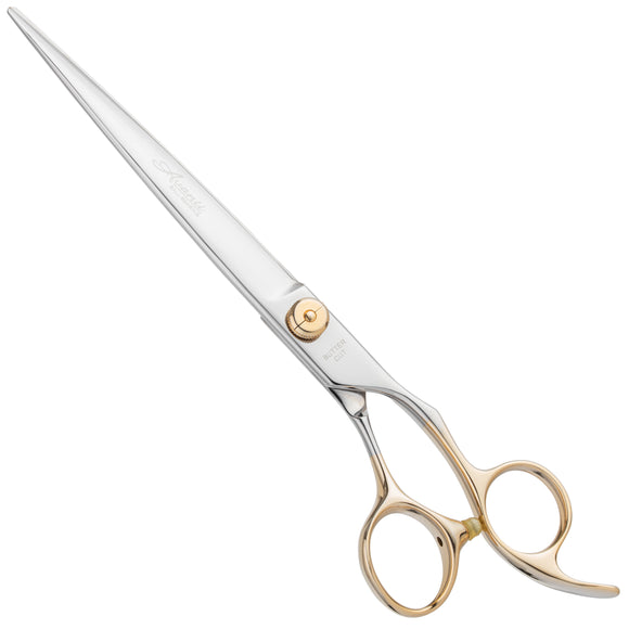 Geib Avanti Straight Grooming Scissors – 7.5in Micro-Bevel Blade, Professional Precision