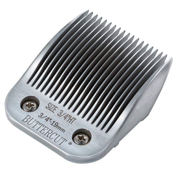 Geib Buttercut SS No. 3/4HT Grooming Blade – Long Stainless Steel, 19mm Cutting Length
