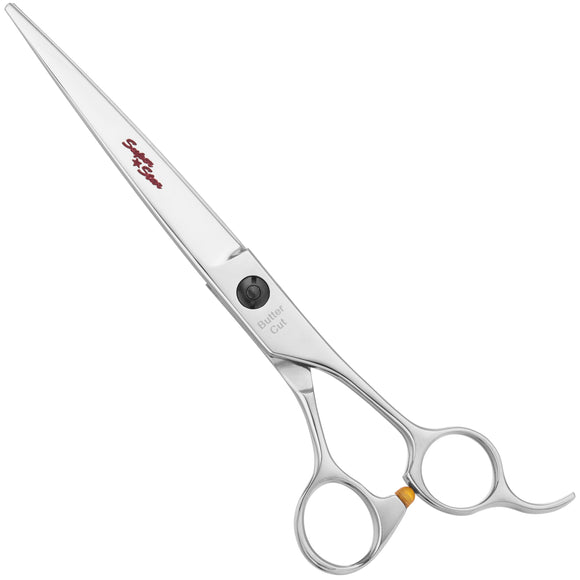 Geib SuperStar Straight Grooming Scissors – 7" Japanese Steel, Professional Quality