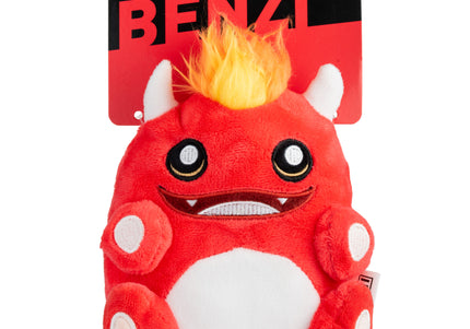 Dashi Benzi Plush Squeaker Toy 16cm – Soft Fire Creature Design, Durable Playtime Fun