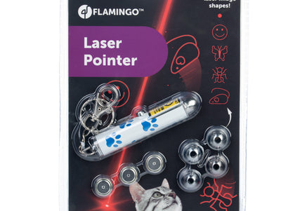 Flamingo Cat Laser Pointer 5in1 – Interactive Toy with Five Unique Light Patterns