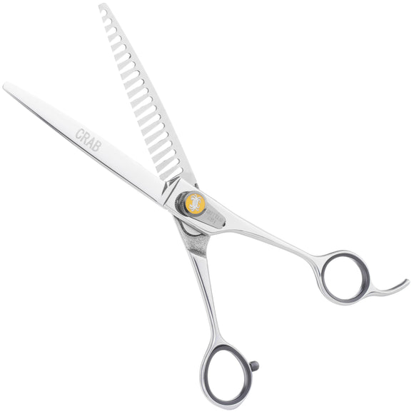 Geib Crab Level 2 Chunker 8" – Japanese Stainless Steel, 19-Tooth Professional Thinning Shears