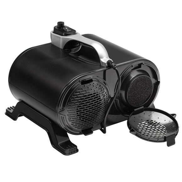 Shernbao Typhoon Black Dryer 3000W – Dual-Motor Tabletop Dryer, Ultra Powerful 150 L/s Airflow