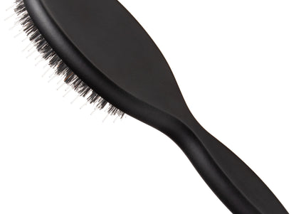 Jean Peau Professional Nylon Brush – Large High-Quality Natural Bristle and Nylon Grooming Tool