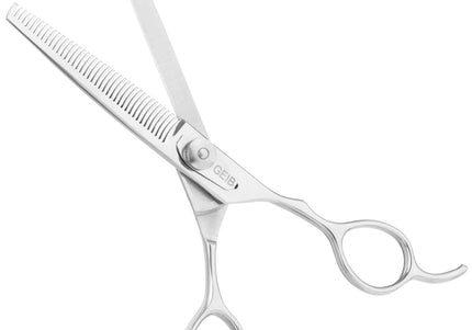 Geib Entree Thinning Shears 6.5" – Japanese Steel, 40 Teeth, Precision Single-Sided Design