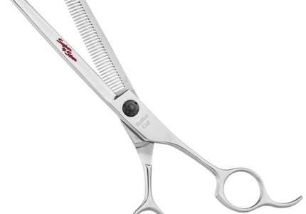Geib Superstar Straight Blender 6.5" – Japanese Steel, 42-Tooth Single-Sided Thinning Shears