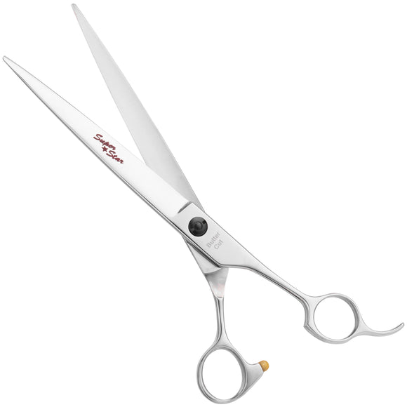 Geib SuperStar Straight Grooming Scissors – 7" Japanese Steel, Professional Quality