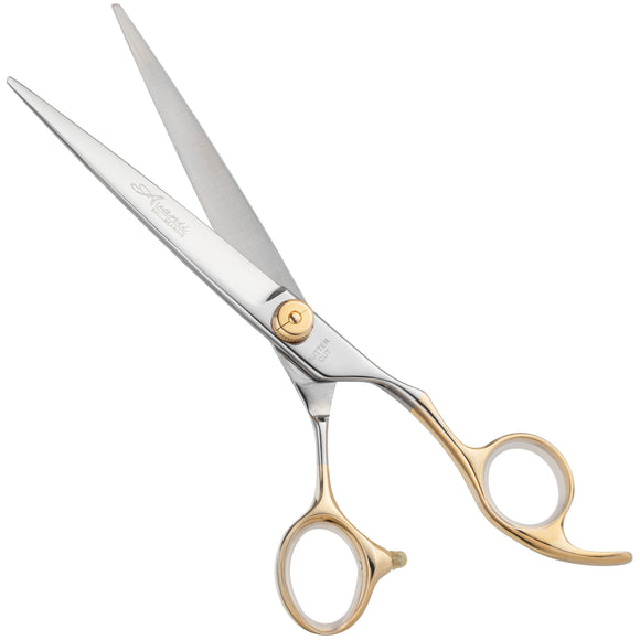 Geib Avanti Straight Grooming Scissors – 7.5in Micro-Bevel Blade, Professional Precision
