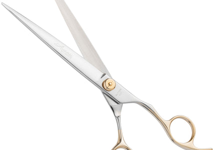 Geib Avanti Straight Grooming Scissors – 7.5in Micro-Bevel Blade, Professional Precision