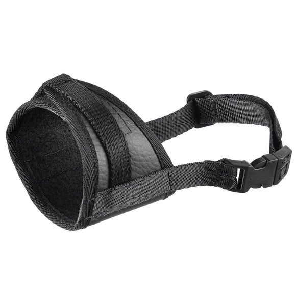 Blovi Eco Leather Muzzle – Solid Adjustable Design, Durable and Comfortable Fit