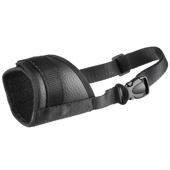 Blovi Eco Leather Muzzle – Solid Adjustable Design, Durable and Comfortable Fit