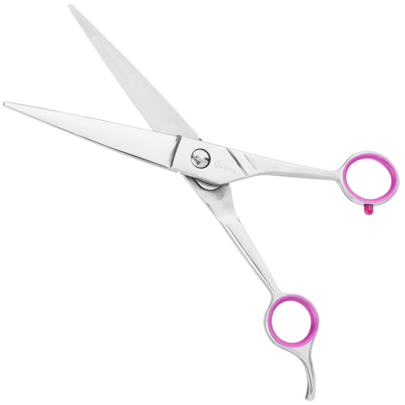 Geib Gator Straight Grooming Scissors – 8.5" Japanese Stainless Steel, Micro-Sharpened Blades