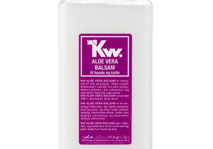 KW Aloe Vera Balsam Conditioner – Concentrated Moisturizing Formula, 1:3 Dilution, 500ml