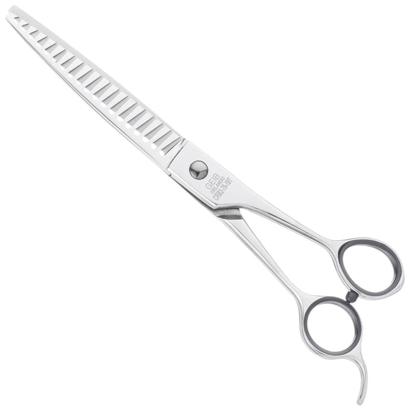 Geib Crab Level 2 Chunker 8" – Japanese Stainless Steel, 19-Tooth Professional Thinning Shears