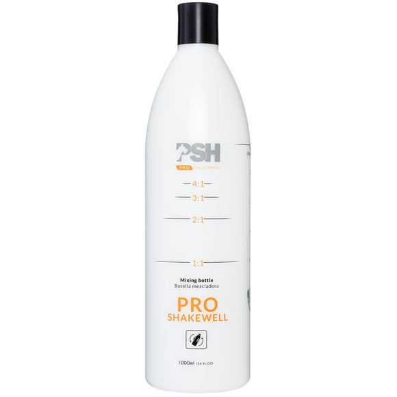 PSH Mixing Bottle 1L – Durable Dilution Container with Easy-Pour Design for Grooming Cosmetics