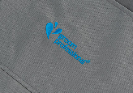 Groom Professional Grazia Grooming Apron – Waterproof, Durable Design in Black