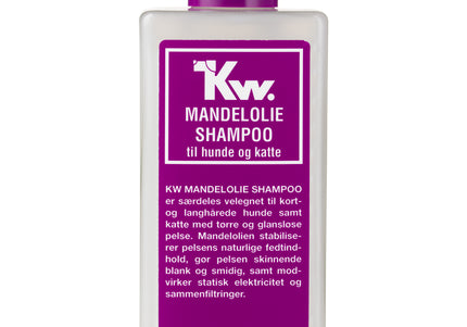 KW Almond Shampoo – Moisturizing Concentrate with Almond Oil, 1:3 Dilution, 200ml Bottle