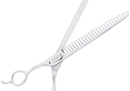 Geib Gator Lefty Chunker 8.5" Thinning Shears – Japanese Stainless Steel, 26 Teeth, Left-Handed Precision