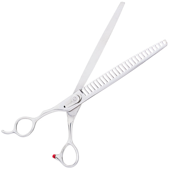 Geib Gator Lefty Chunker 8.5" Thinning Shears – Japanese Stainless Steel, 26 Teeth, Left-Handed Precision