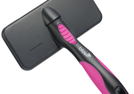 Blovi Large Ball Pin Slicker Brush – Soft Safety Pins, Gentle Detangling, Large Size
