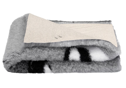 DryBed A+ Anti-Slip Grooming Bed – Gray Sheep Pattern, 200x150cm, Premium Comfort