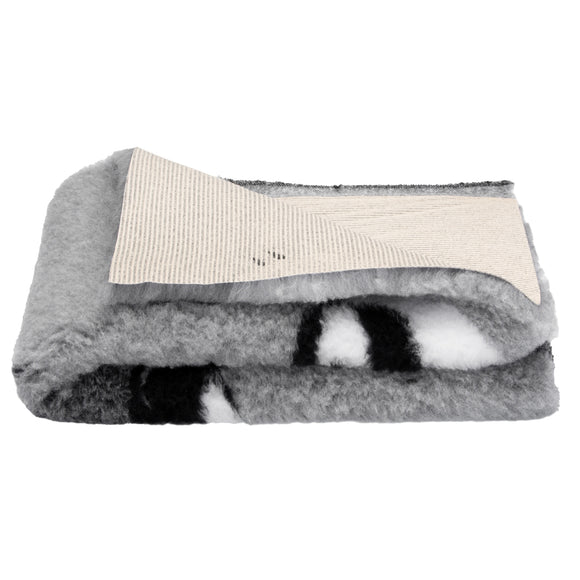 Blovi DryBed A+ Anti-Slip Grooming Bed – Gray Sheep Pattern, 200x150cm, Premium Comfort