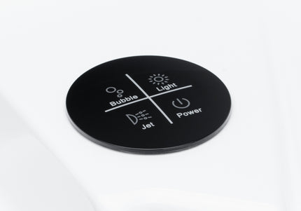 Blovi Professional Grooming SPA Ozone Bathtub – Milky Micro Bubble Hydromassage, 75x66x98cm, White