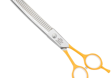 Geib Crab Curved Chunker Scissors – 7.5 Inch, 35-Tooth Single-Sided Thinning Tool