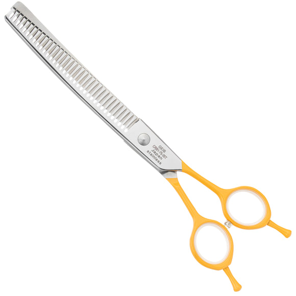 Geib Crab Curved Chunker Scissors – 7.5 Inch, 35-Tooth Single-Sided Thinning Tool