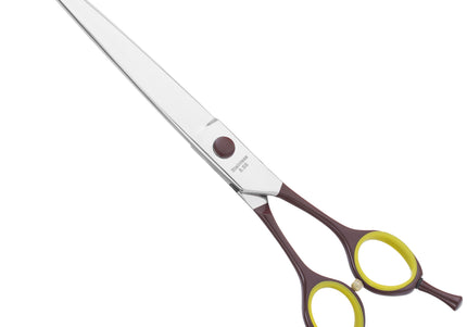 Geib Avanti Comfort Plus EH 8.5" Straight Scissors – Curved Handle, Micro-Bevel Edge, Professional Quality