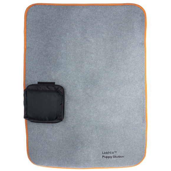 LickiMat Puppy Station Training Mat – Large 72x100cm with Soft Fabric Frame, Durable Design