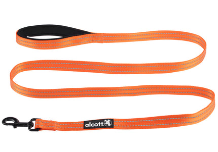 Alcott Adventure Leash 180cm Orange – Reflective Tape, Lightweight and Durable Design