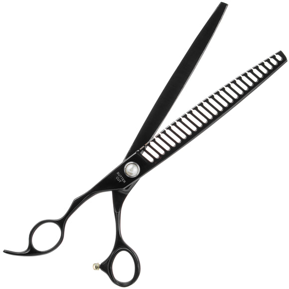 Geib Black Pearl Lefty Scissors Set – 8.5" Japanese Cobalt Steel, 3 Piece Professional Kit