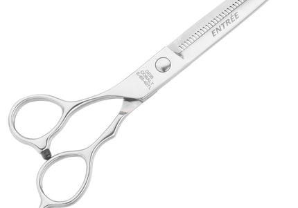 Geib Entree Lefty Thinner 6.5" – Japanese Steel, 40-Tooth Left-Handed Thinning Shears